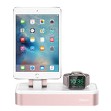 Apple Watch Stand - [3 in 1 Charger Dock] 3-Port USB Power Charging Station