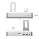 Apple Watch Stand - [3 in 1 Charger Dock] 3-Port USB Power Charging Station